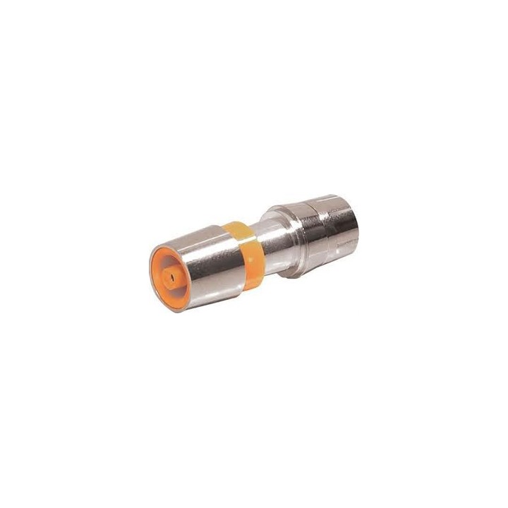 RCA CONNECTOR NICKEL SPLICE 1 RGB 24-26 AWG (ORANGE) Belden