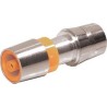 RCA CONNECTOR NICKEL SPLICE 1 RGB 24-26 AWG (ORANGE) Belden