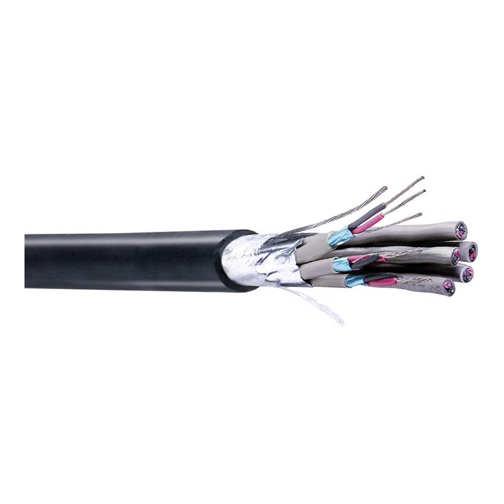 Câble Audio AES/EBU 24AWG 8 PTB LSNH Belden