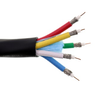 Câble Belden 7796A MC Vidéo Flex RG59 Noir 305m Belden
