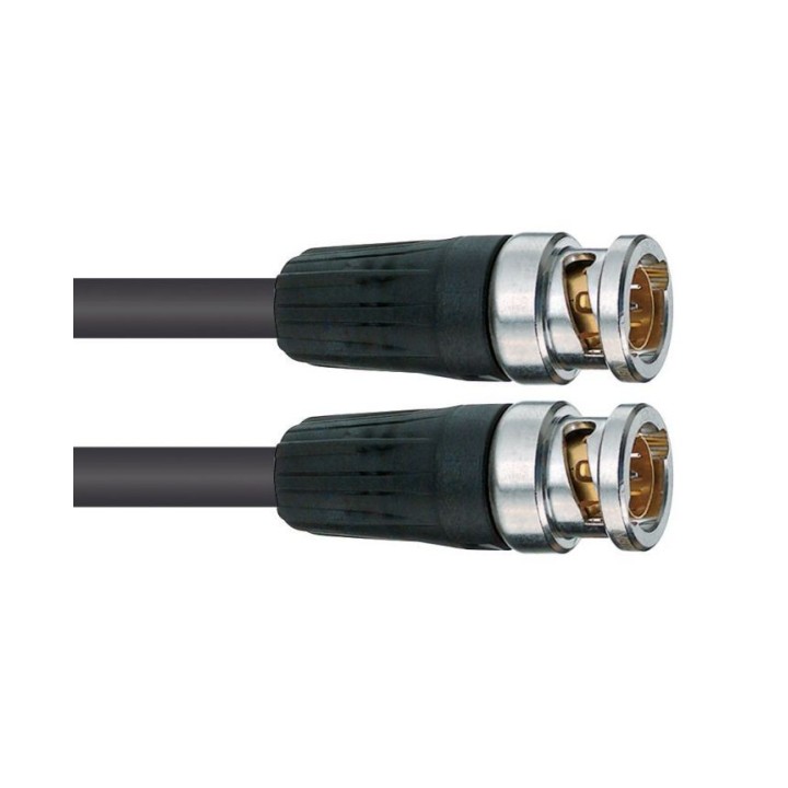 Cordon vidéo UHDTV S2CEB CUHD1250FLP11 | 1 m | BNC mâle/mâle FLEXPUR UHD 12G