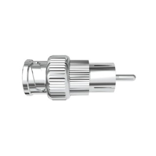 Adaptateur BNC mâle / RCA mâle S2CEB NC1515 | conversion vidéo/audio | connectique coaxiale