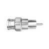 Adaptateur BNC mâle / RCA mâle S2CEB NC1515 | conversion vidéo/audio | connectique coaxiale