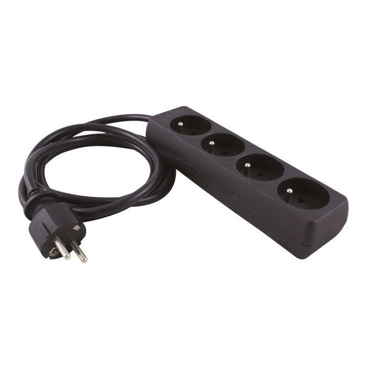 Bloc alimentation S2CEB BA4P | 4 prises | alimentation multiple sécurisée pour installation professionnelle