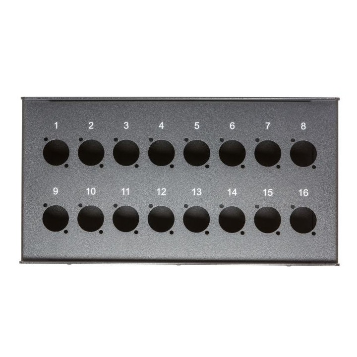 Boîtier de scène S2CEB SB16 | 16 XLR | 1 prise rectangulaire (multipaire)