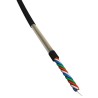 Câble micro S2CEB STARQUADT1000 | 0,22 mm² | quarte PVC noir à la coupe