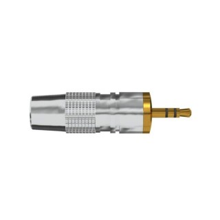 Jack mâle stéréo 3,5 mm S2CEB RJ45MH | corps métal | connecteur audio robuste
