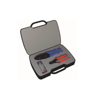 Mâlette 3 outils S2CEB KITS2CEB | sertissage PBNCS | dénudage SA332 & coupe SA206