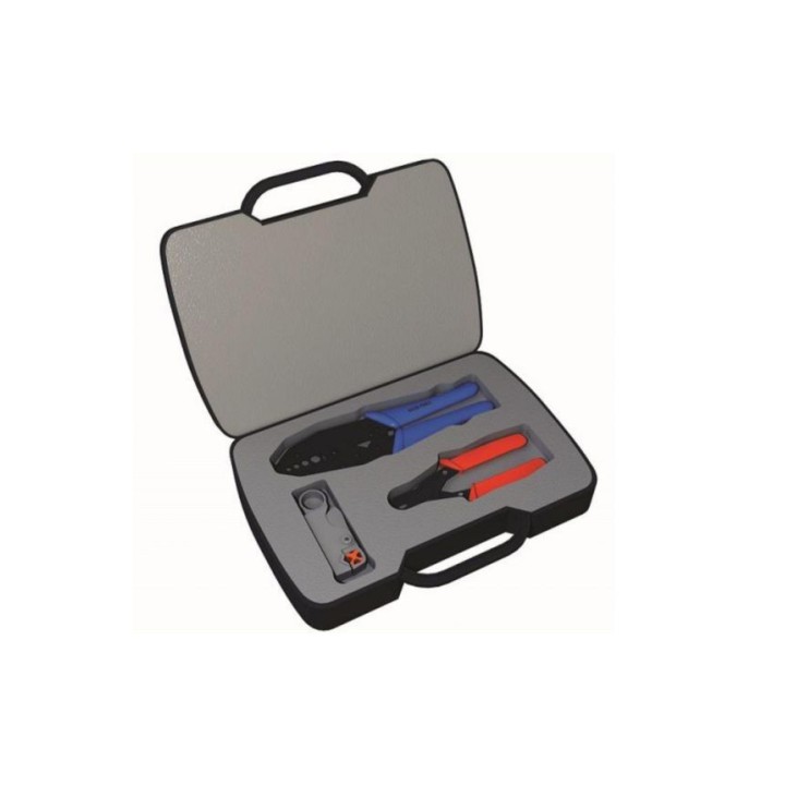 Mâlette 3 outils S2CEB KITS2CEB | sertissage PBNCS | dénudage SA332 & coupe SA206