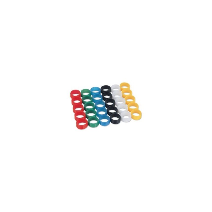 Bague de couleur Belden FSCR-W | blanche | repérage câbles/fils