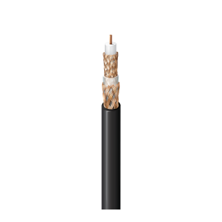 Câble coaxial Belden 88232 | RG59U 20AWG | 1 conducteur blindé noir