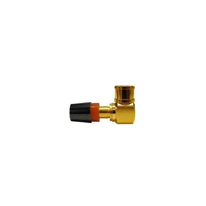 Connecteur HP à compression à angle droit Belden RGSPURA | angle droit | compression