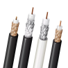 Connecteur coaxial Belden RG59IECUF | IEC femelle | plaqué or (rouge)