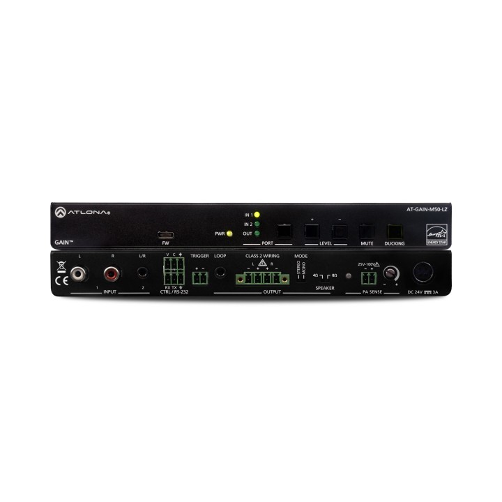Atlona - Amplificateur 50W Mixer 4/8 Ohm Atlona