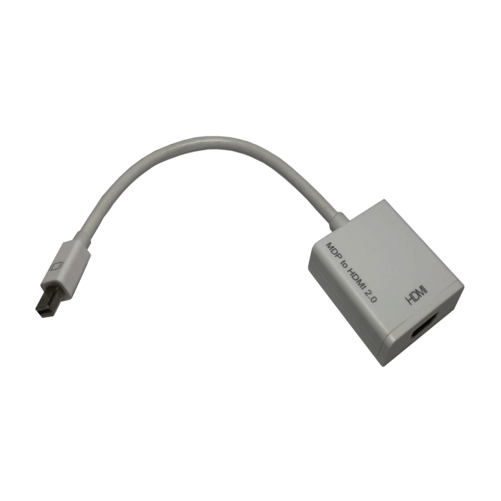 Câble Mini DP vers HDMI IDK IDK-MDHA-0015WT | Mini DisplayPort 1.2 | HDMI 2.0 semi-actif IDK