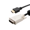 Câble HDMI vers DVI-D Atlona C-HDMI-DVI-2M | 2 m | connecteurs mâle-mâle Atlona