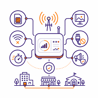Option 4G/LTE Orioma ORI-4G/LTE | connectivité 4G | LTE Orioma