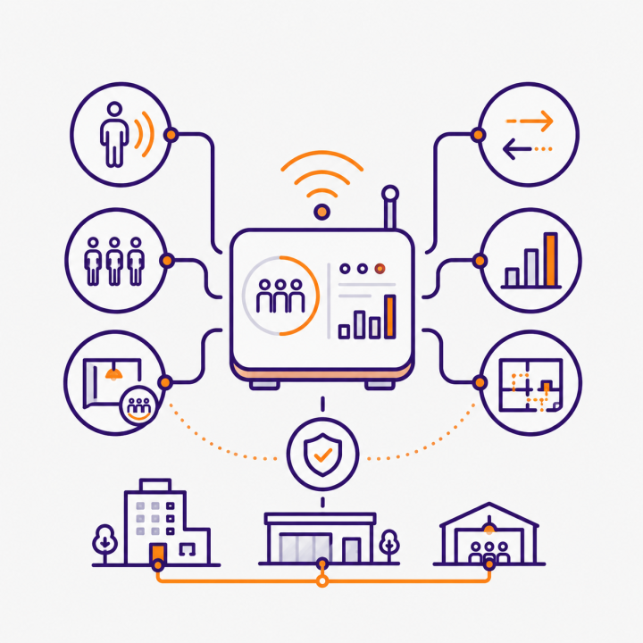 Plateforme d’occupation Orioma ORI-OCCUPANCY | Orioconnect | 2 mesures LOBX incluses Orioma