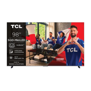 Téléviseur professionnel TCL 98C8L | 98 pouces 4K Mini-LED | 1 600 nits TCL