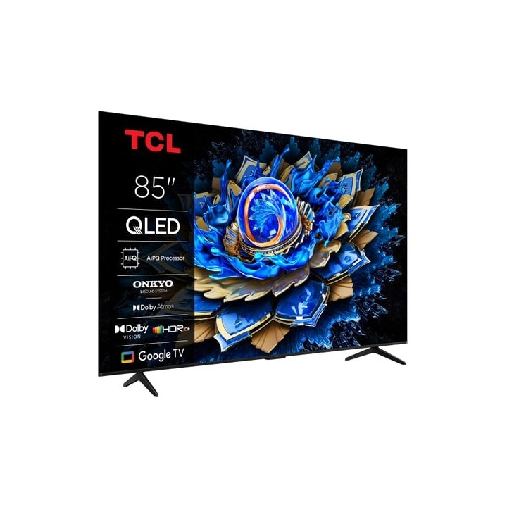 Téléviseur professionnel TCL 85T69C | 85 pouces 4K QLED, luminosité 350 nits TCL
