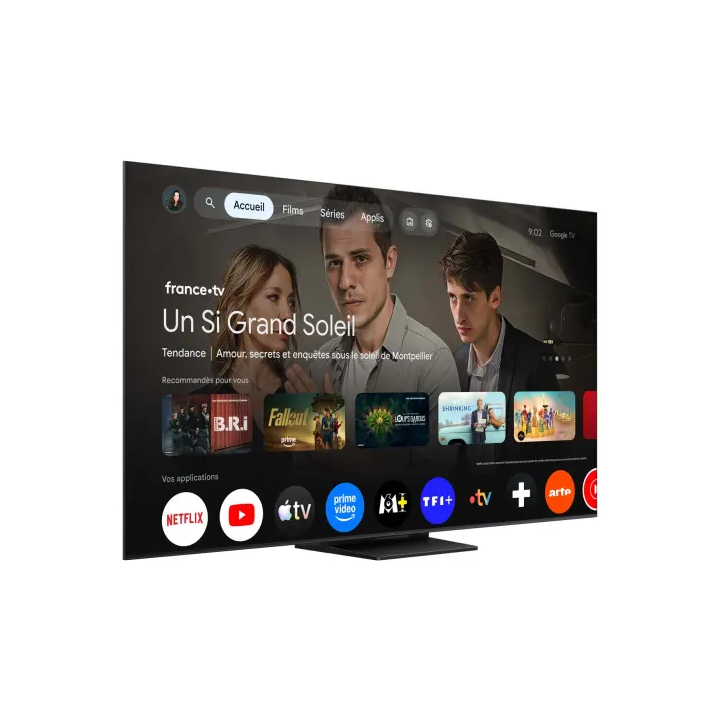 Téléviseur professionnel TCL 65C6KPRO | 65 pouces QLED 600 nits | 144 Hz Pro TCL