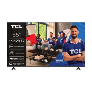 Téléviseur TCL 65P6L | écran 65 pouces 4K LED | luminosité 300 nits, finition noire TCL