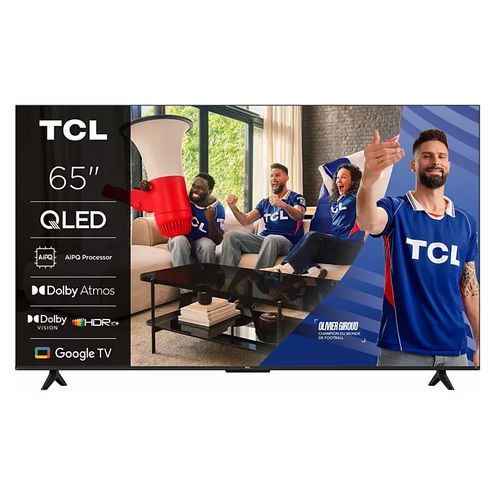 Téléviseur professionnel TCL 65T69C | écran 65 pouces 4K QLED | luminosité 350 nits, noir TCL