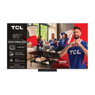 Téléviseur professionnel TCL 85C8L | 85 pouces 4K Mini-LED, luminosité 1600 nits TCL