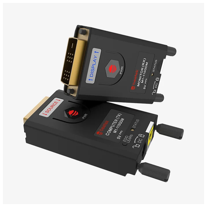 Extendeur DVI monofibre LC Beetek B-M1-110GDM | transmission fibre optique | longue distance Beetek