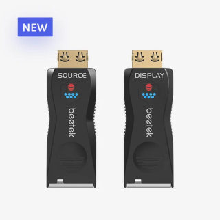 Extendeur HDMI 2.0 monofibre LC Beetek B-M1-H20-LITE | transmission longue distance | 4K 60 Hz Beetek