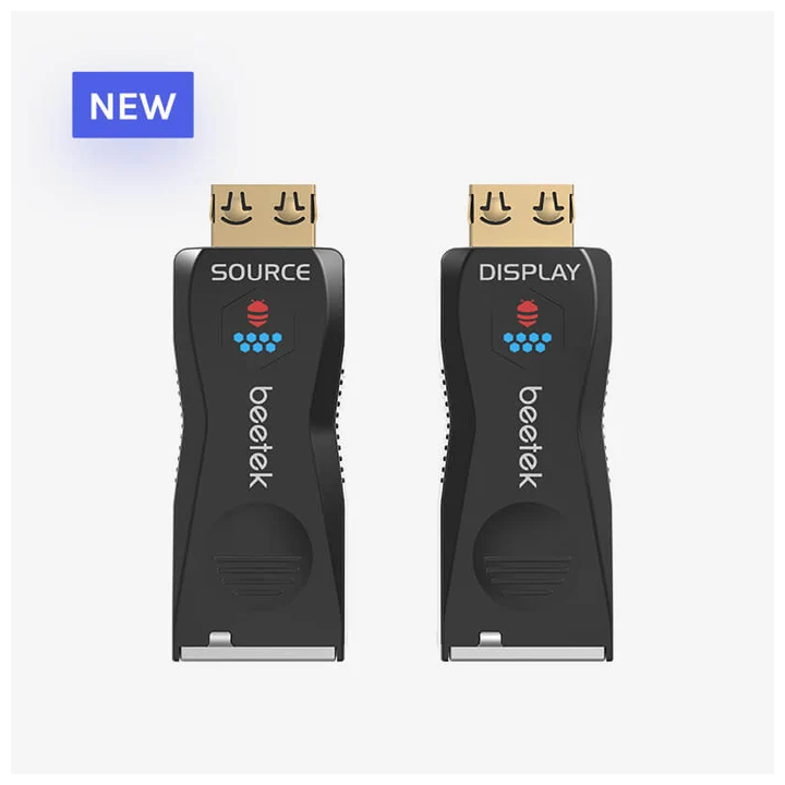 Extendeur HDMI 2.0 monofibre LC Beetek B-M1-H20-LITE | transmission longue distance | 4K 60 Hz Beetek