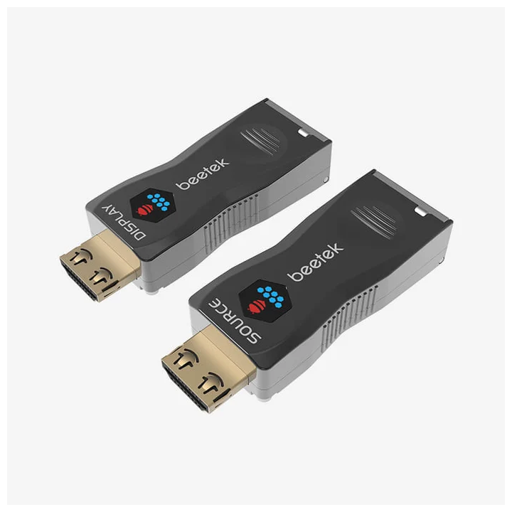 Extendeur HDMI 2.0 monofibre LC Beetek B-M1-H20-LITE | transmission longue distance | 4K 60 Hz Beetek