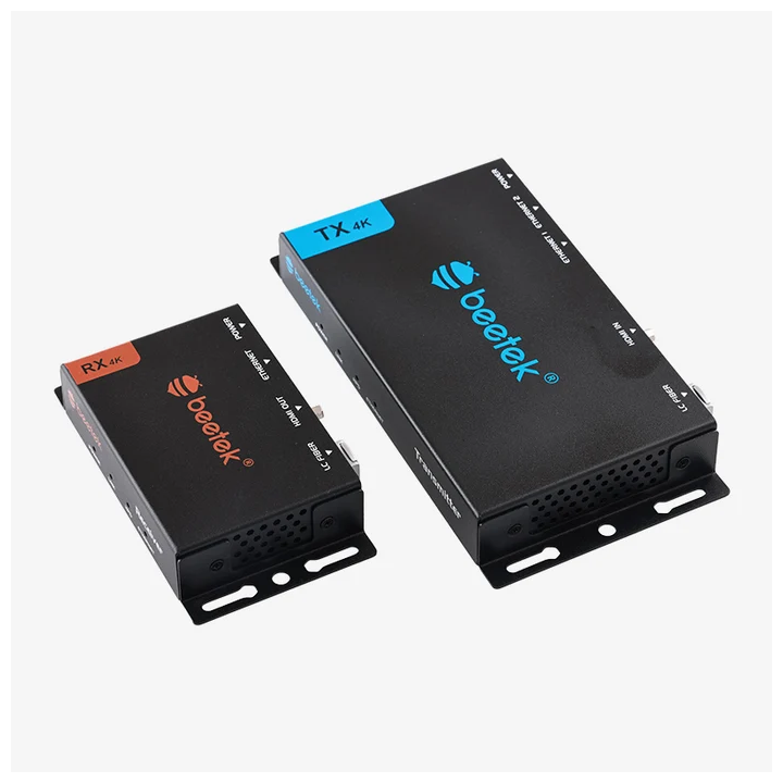 Extendeur HDMI 1.4 monofibre LC Beetek B-M1-HDMI1.4 | transmission longue distance | fibre optique Beetek