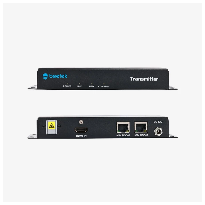 Extendeur HDMI 1.4 monofibre LC Beetek B-M1-HDMI1.4 | transmission longue distance | fibre optique Beetek