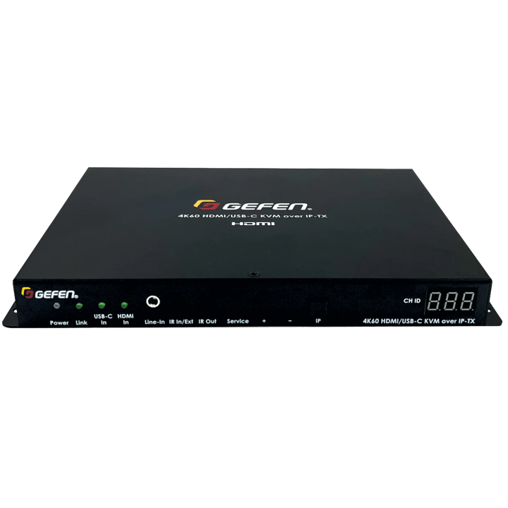 Émetteur HDMI/USB Gefen GF-HDK18G-VIP-TX | 4K sur IP | extension AV réseau Gefen