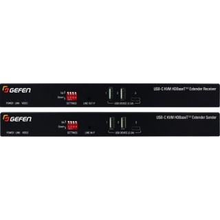 Extendeur KVM USB-C Gefen GF-EXT-UCK-HBT3 | HDBaseT 3.0 | transmission longue distance Gefen