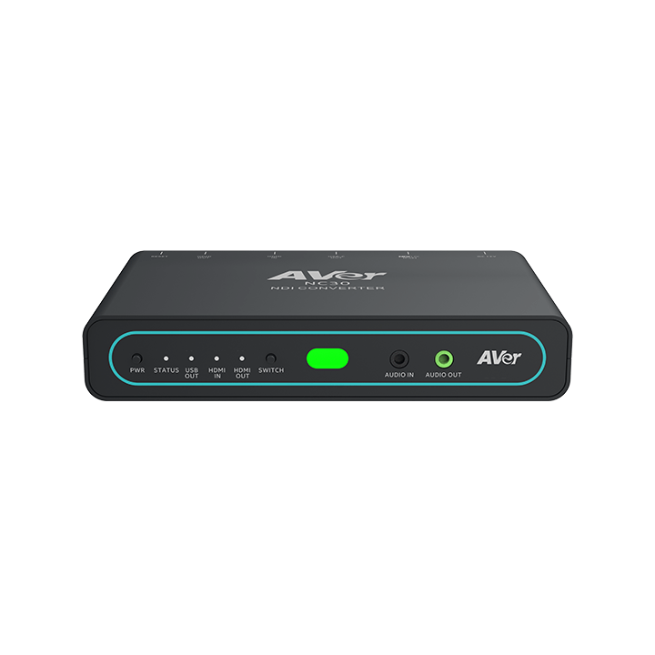 Encodeur décodeur AVer AVE-NC30 | NDI HX2/HX3 | USB-C et HDMI AVer