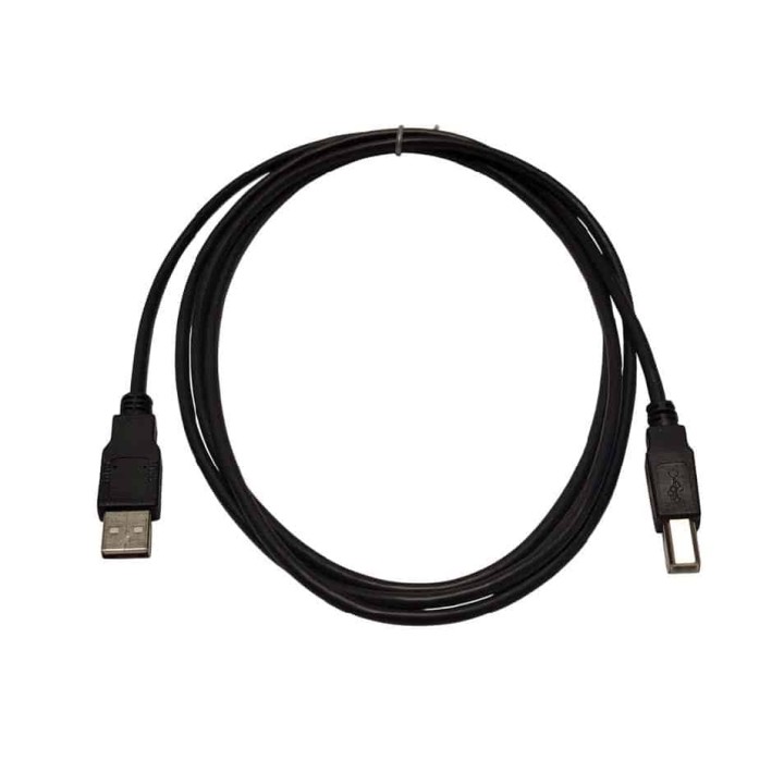 Câble USB professionnel Muxlab 500062 | USB 2.0 Type A vers Type B | Longueur 1,8 m Muxlab