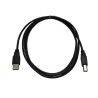 Câble USB professionnel Muxlab 500062 | USB 2.0 Type A vers Type B | Longueur 1,8 m Muxlab
