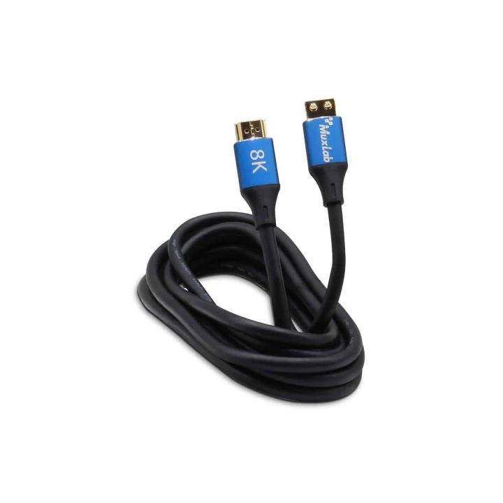 Câble HDMI 2.1 ultra haute vitesse Muxlab 500095 | connecteurs verrouillables | longueur 3 m Muxlab