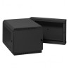 Coffret mural pivotant 19 pouces 12U Rondson RNS-WR12UN | Structure en acier noir Rondson