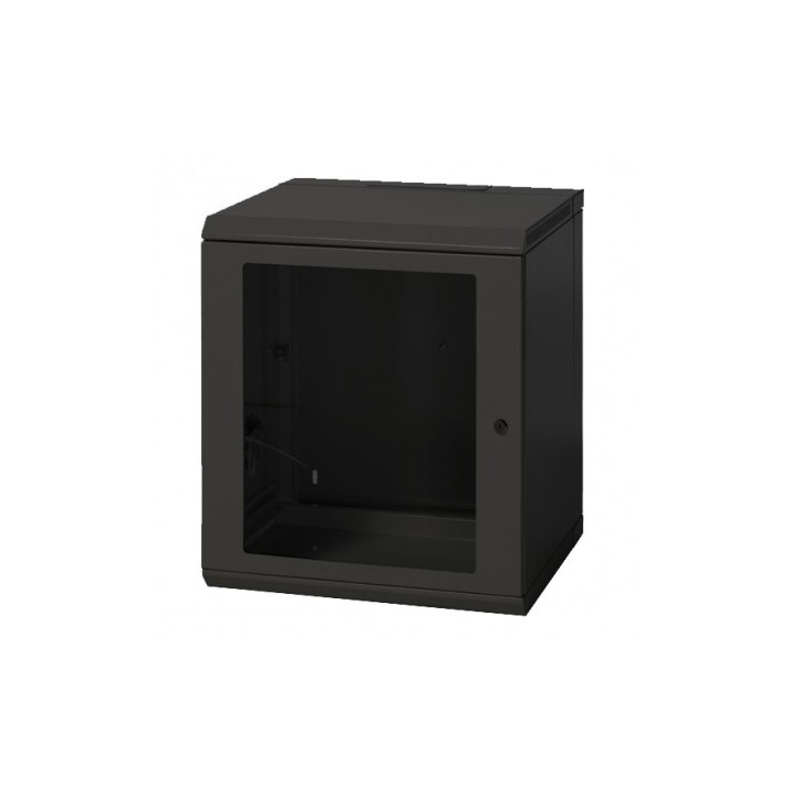 Coffret mural pivotant 19 pouces 12U Rondson RNS-WR12UN | Structure en acier noir Rondson