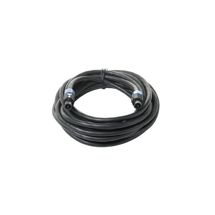 Cordon audio Speakon Rondson RNS-SKBD-114-20M | fiches mâles 4 pôles | 2 x 2,5 mm², 20 m Rondson
