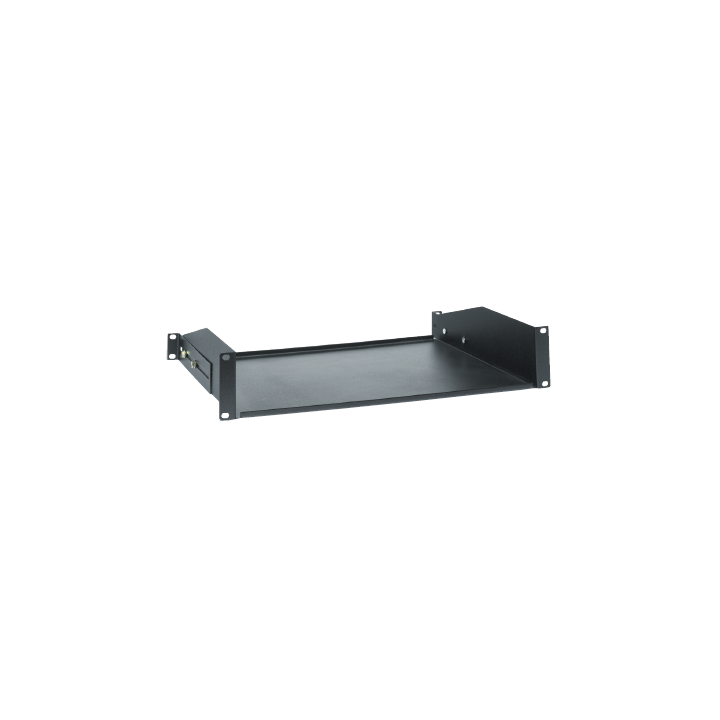Étagère télescopique pour baie 19 pouces Rondson RNS-RF1UKM | Format 1U | Acier noir Rondson