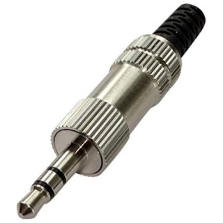 Fiche audio mini-JACK mâle Rondson RNS-FJMMINI | connecteur analogique standard 3,5 mm Rondson