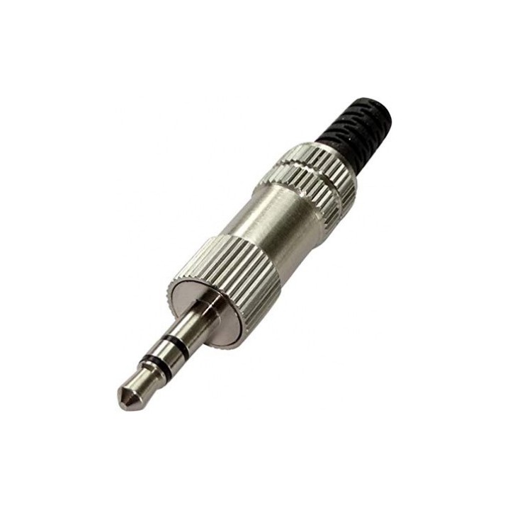 Fiche audio mini-JACK mâle Rondson RNS-FJMMINI | connecteur analogique standard 3,5 mm Rondson