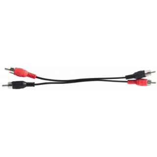 Cordon de liaison audio stéréo Rondson RNS-CL10 | 2 RCA mâles vers 2 RCA mâles | 1,5 m Rondson