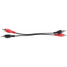 Cordon de liaison audio stéréo Rondson RNS-CL10 | 2 RCA mâles vers 2 RCA mâles | 1,5 m Rondson