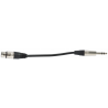 Cordon de liaison Rondson RNS-CL08 | XLR 3P femelle vers jack 6,35 mm mâle stéréo | 1,5 m Rondson