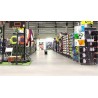 Vogel's - Support plafond rotatif monopied 150 VESA 200X200 - Argent Vogel's